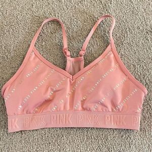 PINK Victoria’s Secret Ultimate Lightly Lined Sports Bra Size Small